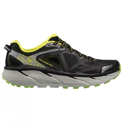 Zapatillas Running Hoka One One Challenger ATR 3 Hombre - Negras / Verde - Chile YGO709218